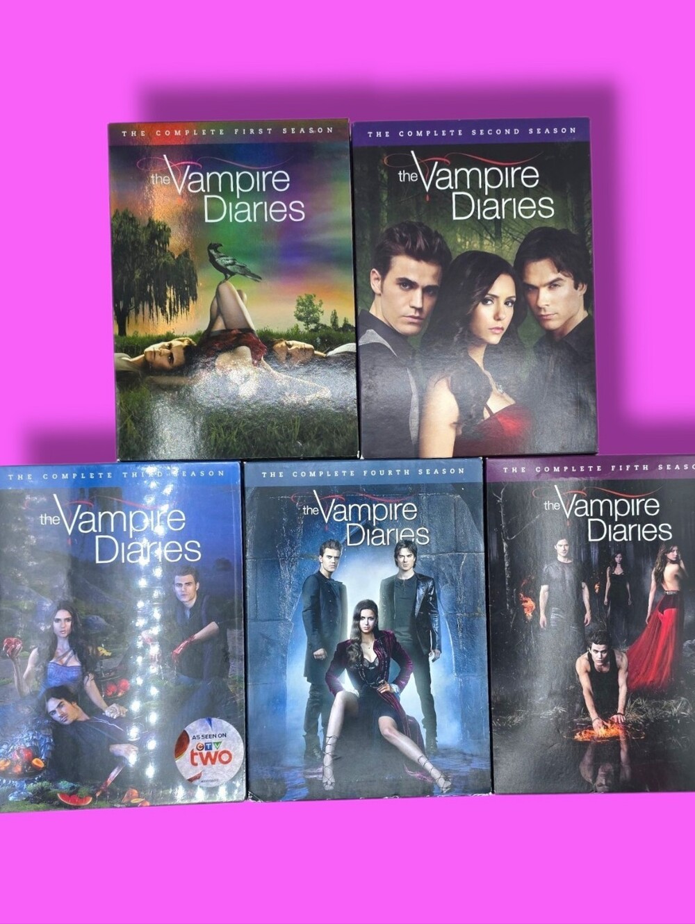 The Vampire Diaries Seasons 1-5 TV Show DVD Set